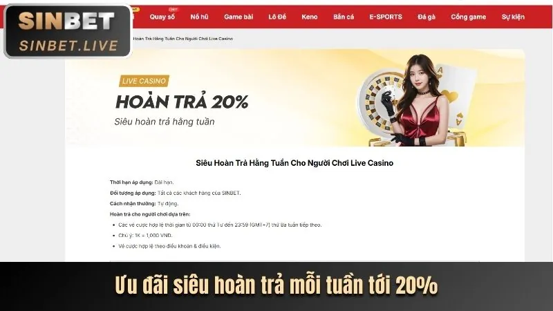 Giải đấu bắn cá hàng tuần